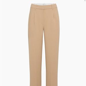 NWT Aritzia Wilfred Effortless Pant Size 0 in Tannin Regular length